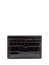 Tom Ford Porta Carte in Pelle Stampa Coccodrillo - Accessori Uomo | Lidia Shopping