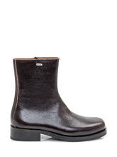 Our Legacy Brown Leather Ankle Boots with Sturdy Sole - Collezione Happy Birthday | Lidia Shopping