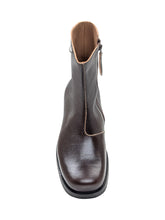 Our Legacy Brown Leather Ankle Boots with Sturdy Sole - Collezione Happy Birthday | Lidia Shopping