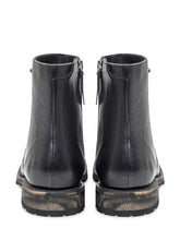 Our Legacy Black Leather Ankle Boots with Vintage Sole - Collezione Happy Birthday | Lidia Shopping