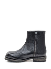 Our Legacy Black Leather Ankle Boots with Vintage Sole - Collezione Happy Birthday | Lidia Shopping