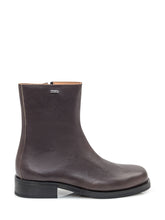 Our Legacy Dark Brown Leather Ankle Boots - Collezione Happy Birthday | Lidia Shopping