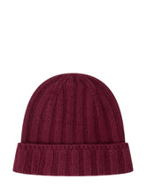 Vanisè Cappello Bordeaux in Lana a Coste - Accessori Donna | Lidia Shopping