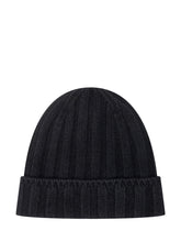 Vanisè Cappello Nero in Lana a Coste - Accessori Donna | Lidia Shopping