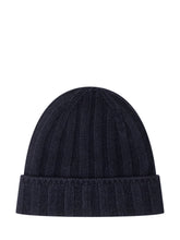 Vanisè Cappello Blu in Lana a Coste - Accessori Donna | Lidia Shopping