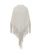 Vanise Cashmere Fringe Poncho - Collezione Happy Birthday | Lidia Shopping
