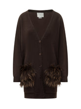 Vanisè Cardigan with Fur Pockets - Collezione Happy Birthday | Lidia Shopping