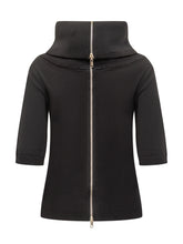Maglia a Collo Alto Nero Semicouture - Abbigliamento Donna | Lidia Shopping