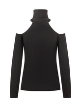 Maglia Spalle Scoperte Nera Semicouture - Abbigliamento Donna | Lidia Shopping