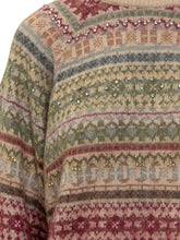 Semicouture Maglione Jacquard con Cristalli - Abbigliamento Donna | Lidia Shopping