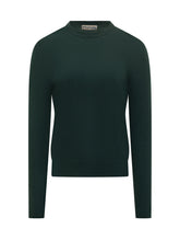 Ballantyne Green Wool Crewneck Sweater - Ballantyne | Lidia Shopping