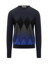 Ballantyne Green Wool Crewneck Sweater - Ballantyne | Lidia Shopping