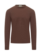 Ballantyne Brown Wool Crewneck Sweater - Ballantyne | Lidia Shopping