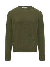 Ballantyne Green Wool Crewneck Sweater - Ballantyne | Lidia Shopping