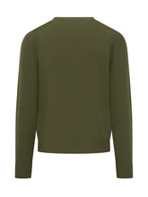 Ballantyne Green Wool Crewneck Sweater - Ballantyne | Lidia Shopping