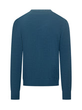 Ballantyne Blue Wool Crewneck Sweater - Ballantyne | Lidia Shopping