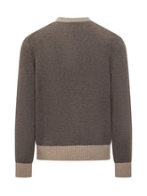 Ballantyne Brown Argyle Wool Crewneck Sweater - Ballantyne | Lidia Shopping