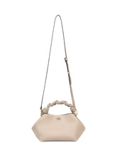 Ganni Borsa Beige con Manico Intrecciato - Borse A Spalla Donna | Lidia Shopping