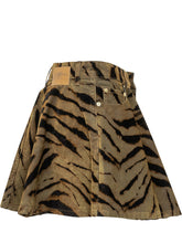 Ganni Minigonna a Pieghe Animalier - Abbigliamento Donna | Lidia Shopping