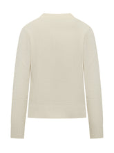 Ganni Cream Wool Sweater with Dog Motif - Collezione Happy Birthday | Lidia Shopping