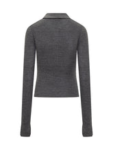 Ganni Long Sleeve Polo with Argyle Pattern - Collezione Happy Birthday | Lidia Shopping