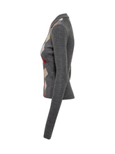 Ganni Long Sleeve Polo with Argyle Pattern - Collezione Happy Birthday | Lidia Shopping