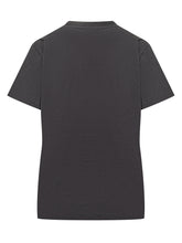 T-shirt Ganni Nera con Stampa Grafica - Abbigliamento Donna | Lidia Shopping
