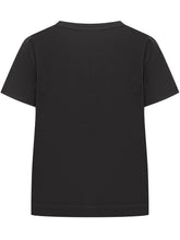 T-Shirt Givenchy Nera con Logo Paris 1952 - Abbigliamento Donna | Lidia Shopping