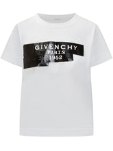T-Shirt Givenchy Bianca con Logo Stampato - Abbigliamento Donna | Lidia Shopping