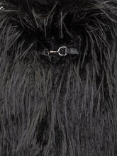 Pinko Black Faux Fur Jacket with Feather Effect - Collezione Happy Birthday | Lidia Shopping