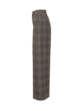 Pinko Checked Wide-Leg Trousers - Collezione Happy Birthday | Lidia Shopping