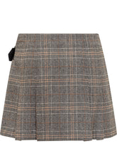 Pinko Prince of Wales Pleated Mini Skirt - Collezione Happy Birthday | Lidia Shopping