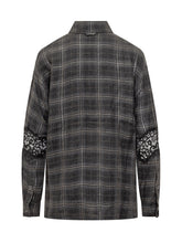 Pinko Reina Checked Shirt with Black Lace - Collezione Happy Birthday | Lidia Shopping