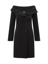 Pinko Abito Rosemarie con Scollo a Barca e Bottoni - Abbigliamento Donna | Lidia Shopping