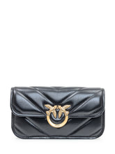 Pinko Love Box Baguette Quilted Leather Bag in Black - Black Friday – ENG | Lidia Shopping