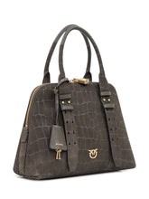 Pinko Bowling Medium Bag Croc-Effect - Collezione Happy Birthday | Lidia Shopping