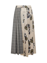 Weekend Max Mara Gonna Midi Plissettata a Fiori - Abbigliamento Donna | Lidia Shopping