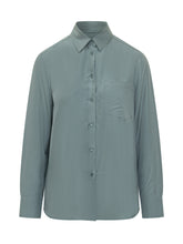 Weekend Max Mara Camicia Verde in Seta - Abbigliamento Donna | Lidia Shopping