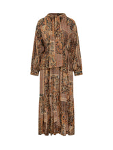Ba&sh Long Dress with Patchwork Print - Baandsh | Lidia Shopping