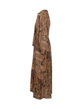 Ba&sh Long Dress with Patchwork Print - Baandsh | Lidia Shopping