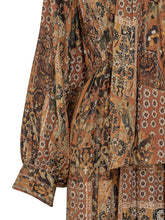 Ba&sh Long Dress with Patchwork Print - Baandsh | Lidia Shopping