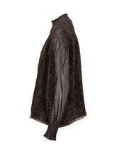 Ba&sh Snake Print Chiffon Blouse - Baandsh | Lidia Shopping