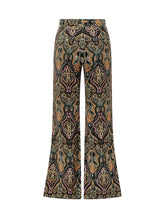 Ba&sh Printed Flared Velvet Pants - Baandsh | Lidia Shopping