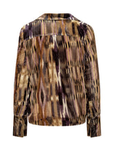 Ba&Sh Velvet Shirt with Geometric Print - Baandsh | Lidia Shopping