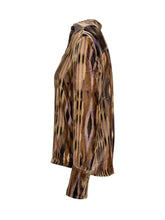 Ba&Sh Velvet Shirt with Geometric Print - Baandsh | Lidia Shopping