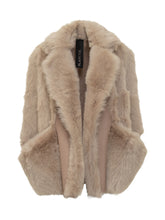 Blancha Gilet in Pelliccia Beige - Abbigliamento Donna | Lidia Shopping