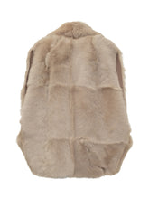 Blancha Gilet in Pelliccia Beige - Abbigliamento Donna | Lidia Shopping