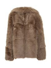 Blancha Giacca in Pelliccia Marrone - Abbigliamento Donna | Lidia Shopping