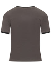 Courrèges Slim Fit T-Shirt with Embroidered Logo - Collezione Happy Birthday | Lidia Shopping
