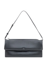 Courrèges Cuff Leather Clutch in Black Leather - Collezione Happy Birthday | Lidia Shopping